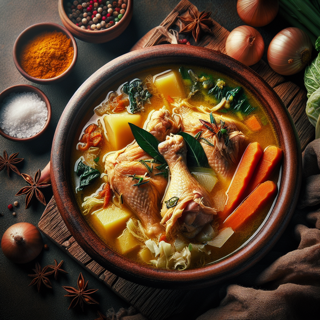 Resep Sop Ayam Pak Min: Rahasia Kuah Gurih dan Lezat